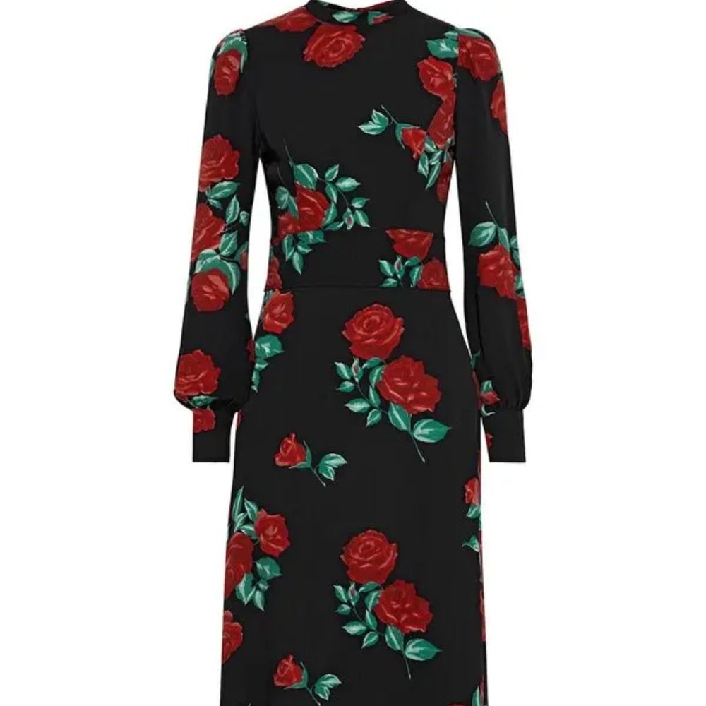 NEW | UNUSED | REFORMATION Carnation Floral Print Crepe Maxi Dress Size US 6